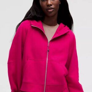 New with tags Lululemon Scuba Oversized Full-Zip Hoodie XS/S - Passionate color